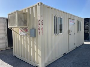 20 ft Shipping Container Office Exterior